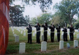 Honor Guard Firing Rifles